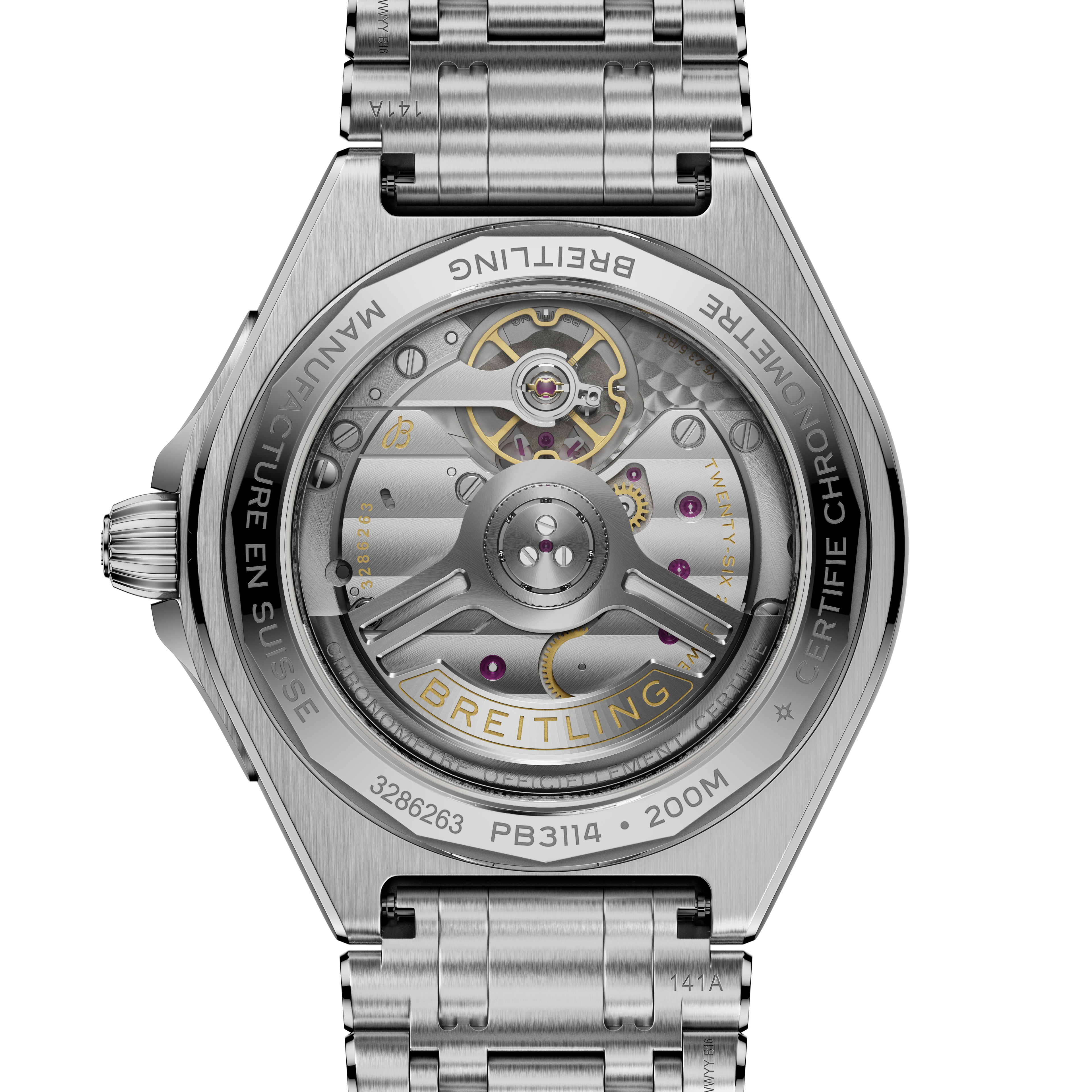 Chronomat B31 Automatic 40 | 40mm, Stainless Steel, Blue Dial, Ref. PB3114101C1A1