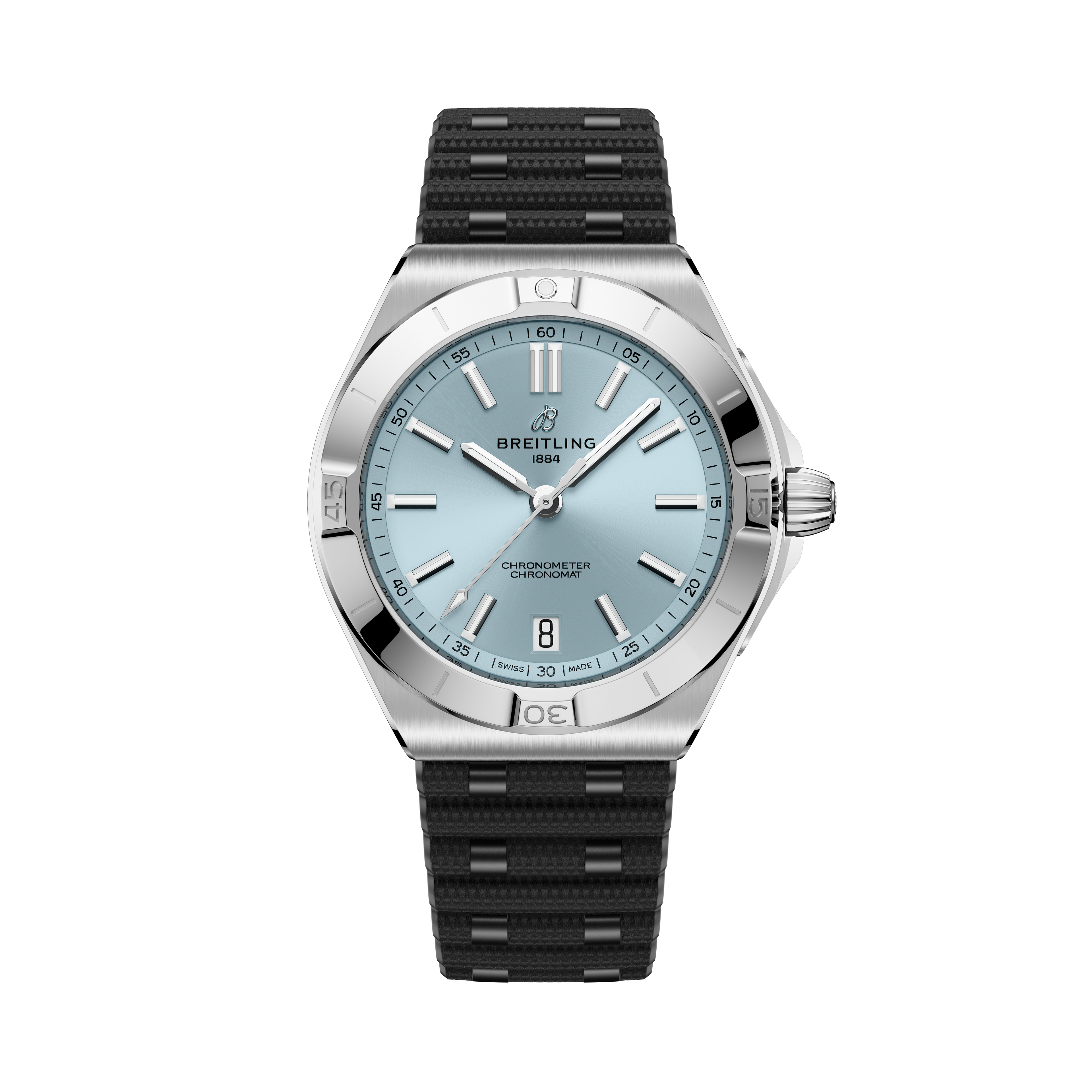 Chronomat B31 Automatic 40 | 40mm, Stainless Steel, Light Blue Dial