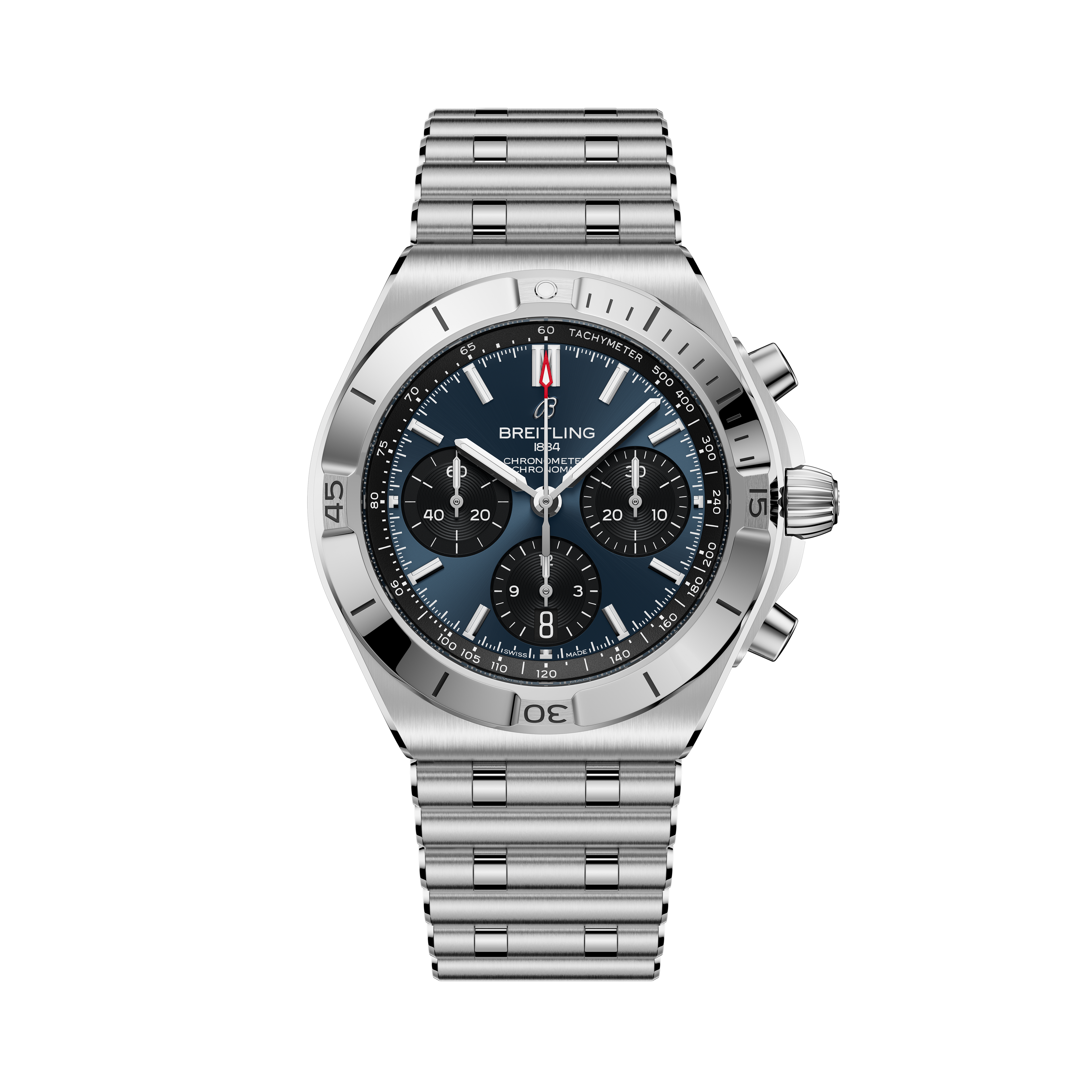Chronomat B01 42 | 42mm, Stainless Steel, Blue Dial, Ref. AB0158101C1A1