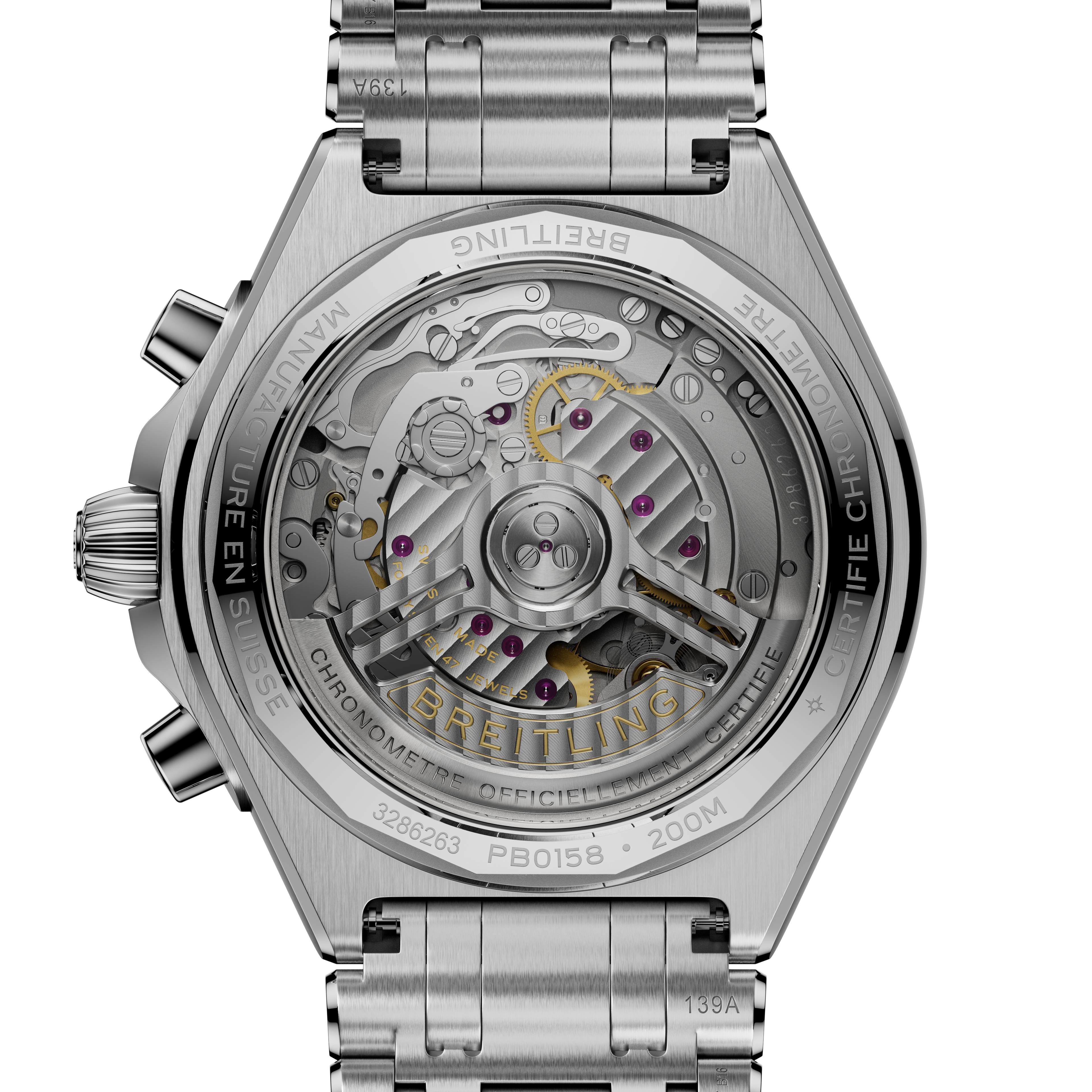 Chronomat B01 42 | 42mm, Stainless Steel, Blue Dial, Ref. PB0158101C1A1
