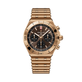 Chronomat B01 42 | 42mm, 18K Red Gold, Brown Dial