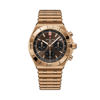 Chronomat B01 42 | 42mm, 18K Red Gold, Brown Dial