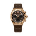 Chronomat B01 42 | 42mm, 18K Red Gold, Brown Dial, Brown Strap
