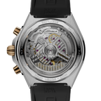 Chronomat B01 42 | 42mm, Two-Tone Stainless Steel & 18K Rose Gold, Grey Dial, Black Strap