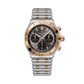 Chronomat B01 42 | 42mm, Two-Tone Stainless Steel & 18K Rose Gold, Grey Dial