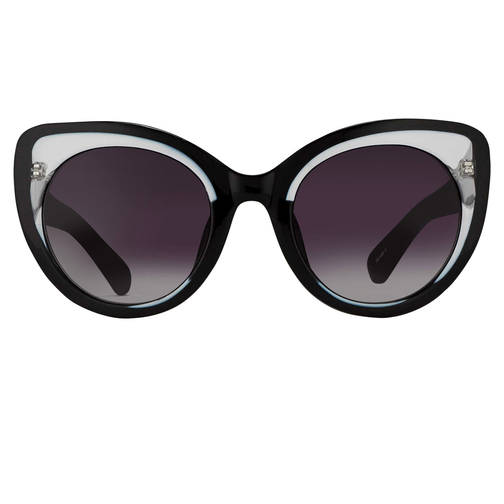 Erdem Ladies Cat Eye Grey Sunglasses