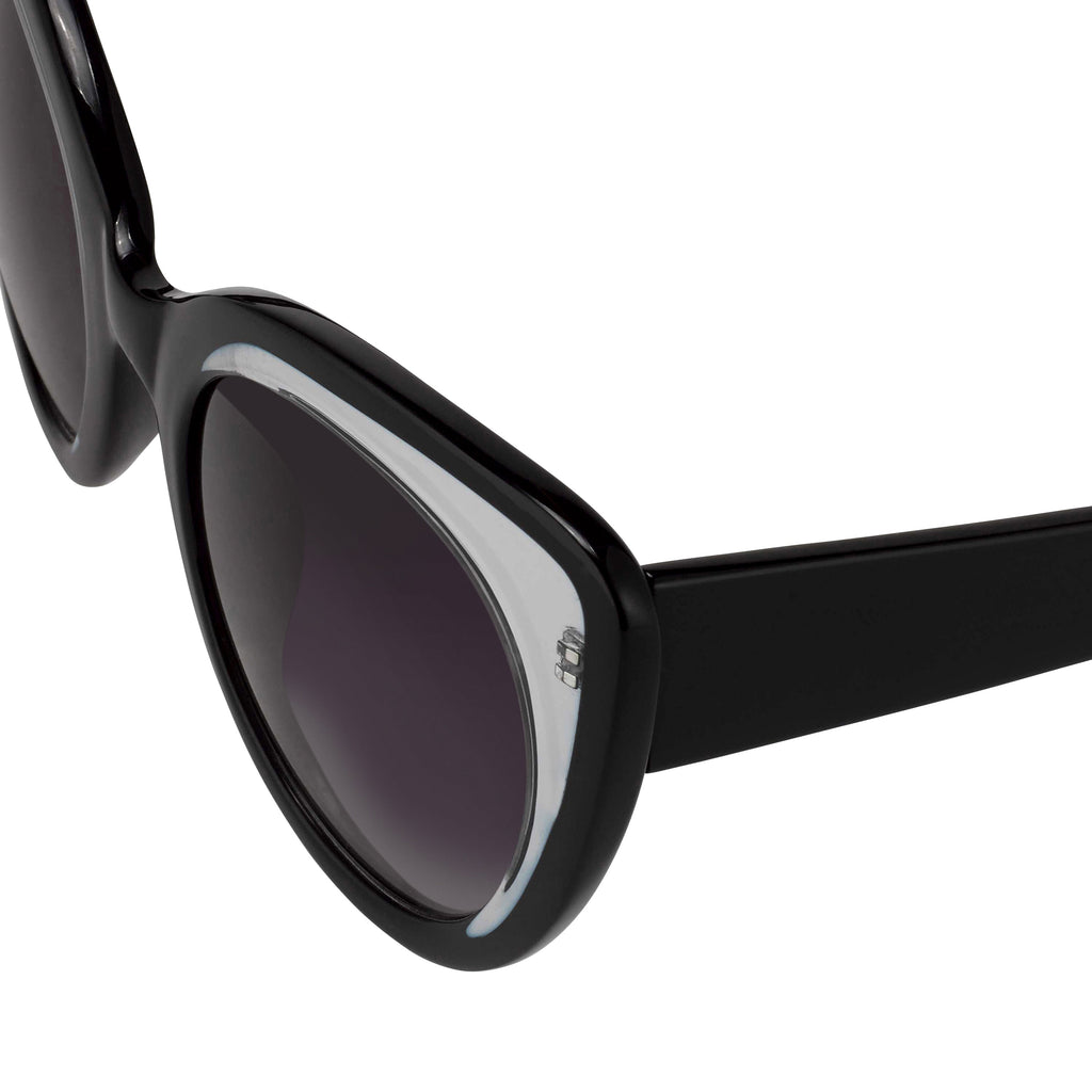Erdem Ladies Cat Eye Grey Sunglasses