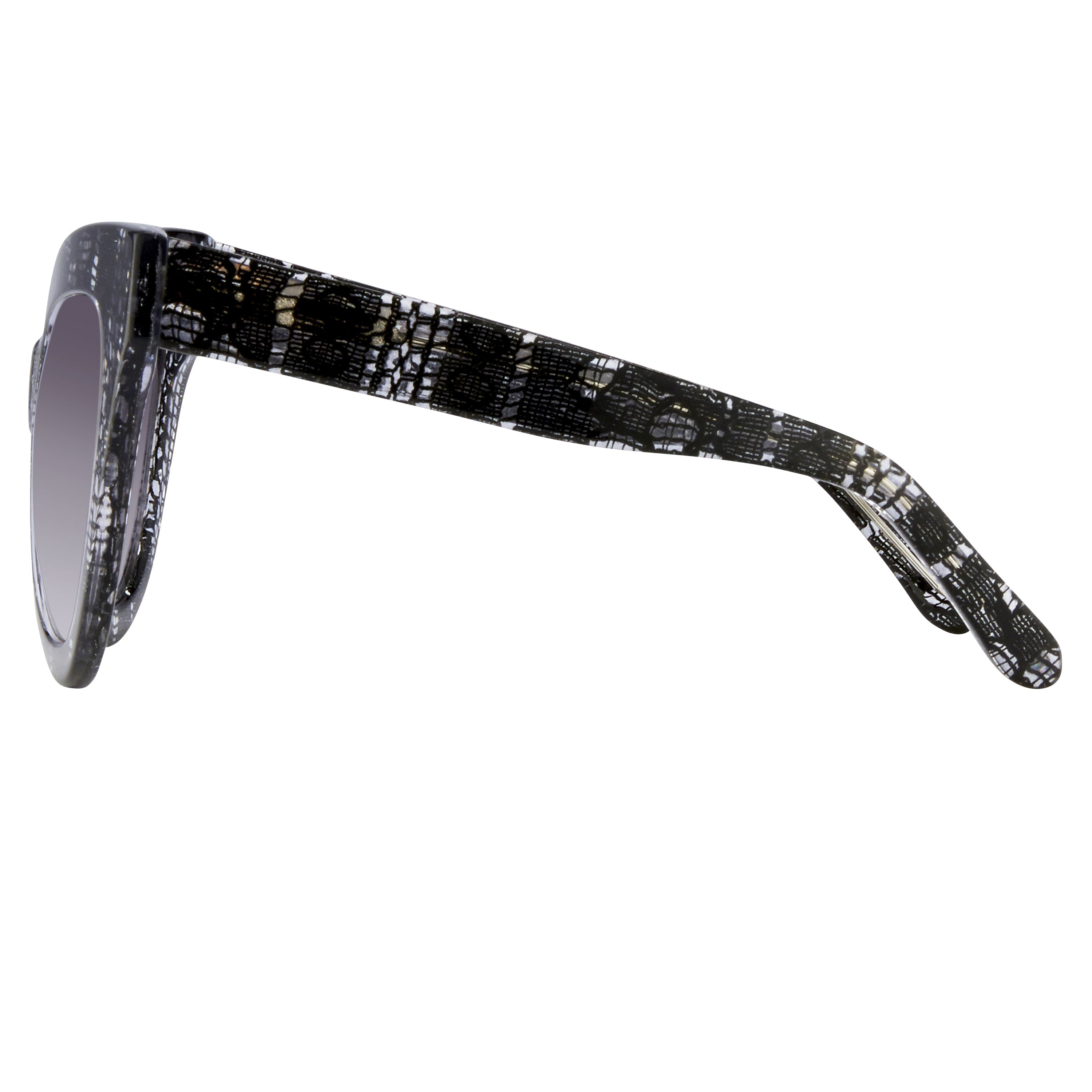 Erdem Ladies Cat Eye Grey Sunglasses