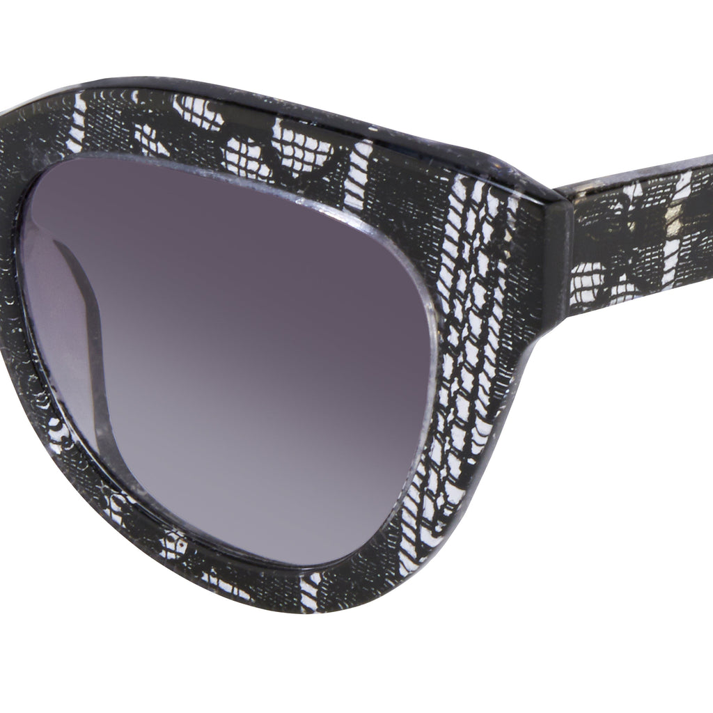 Erdem Ladies Cat Eye Grey Sunglasses