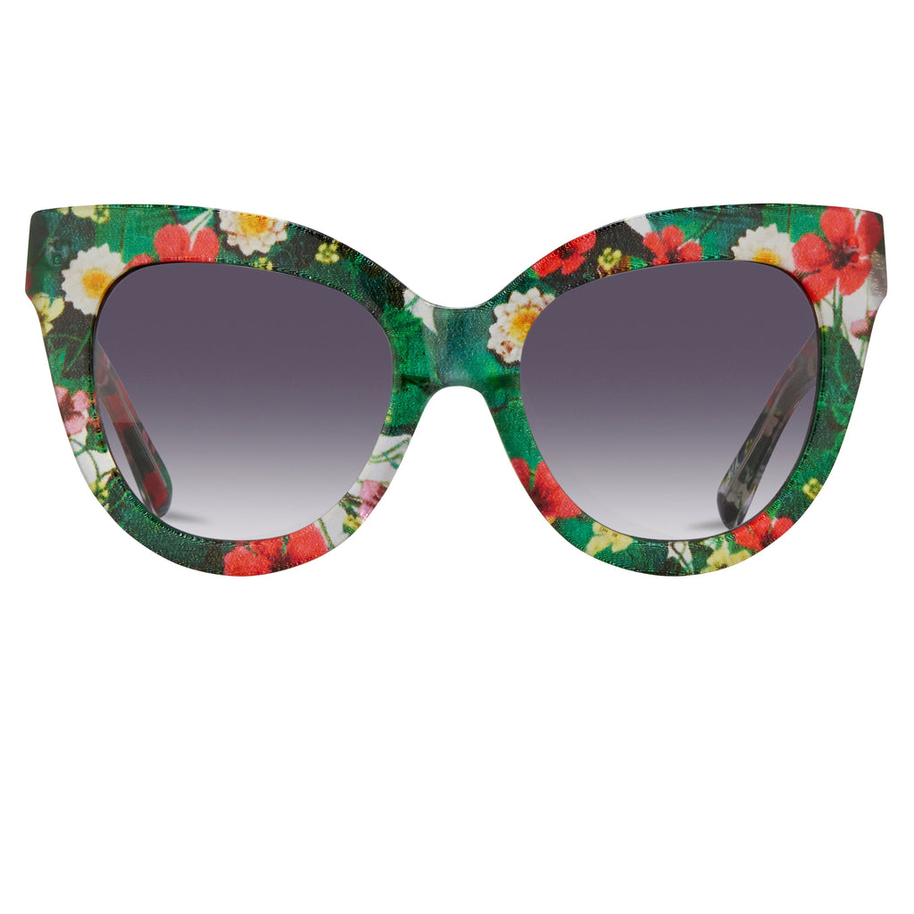 Erdem Ladies Cat Eye Grey Sunglasses