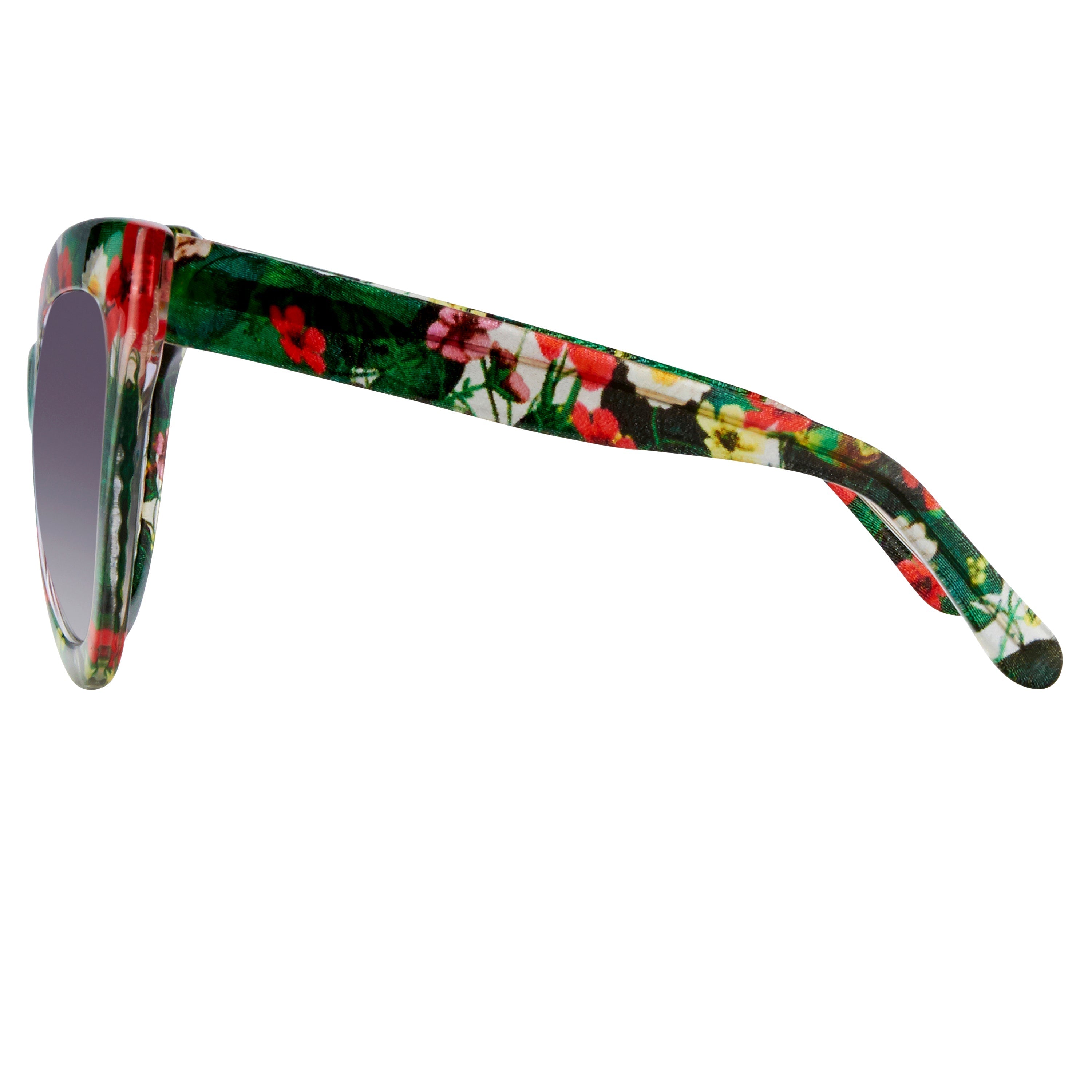 Erdem Ladies Cat Eye Grey Sunglasses