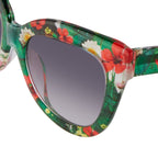 Erdem Ladies Cat Eye Grey Sunglasses