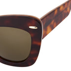 Erdem Ladies Sunglasses Cat Eye Tortoise Shell and Grey
