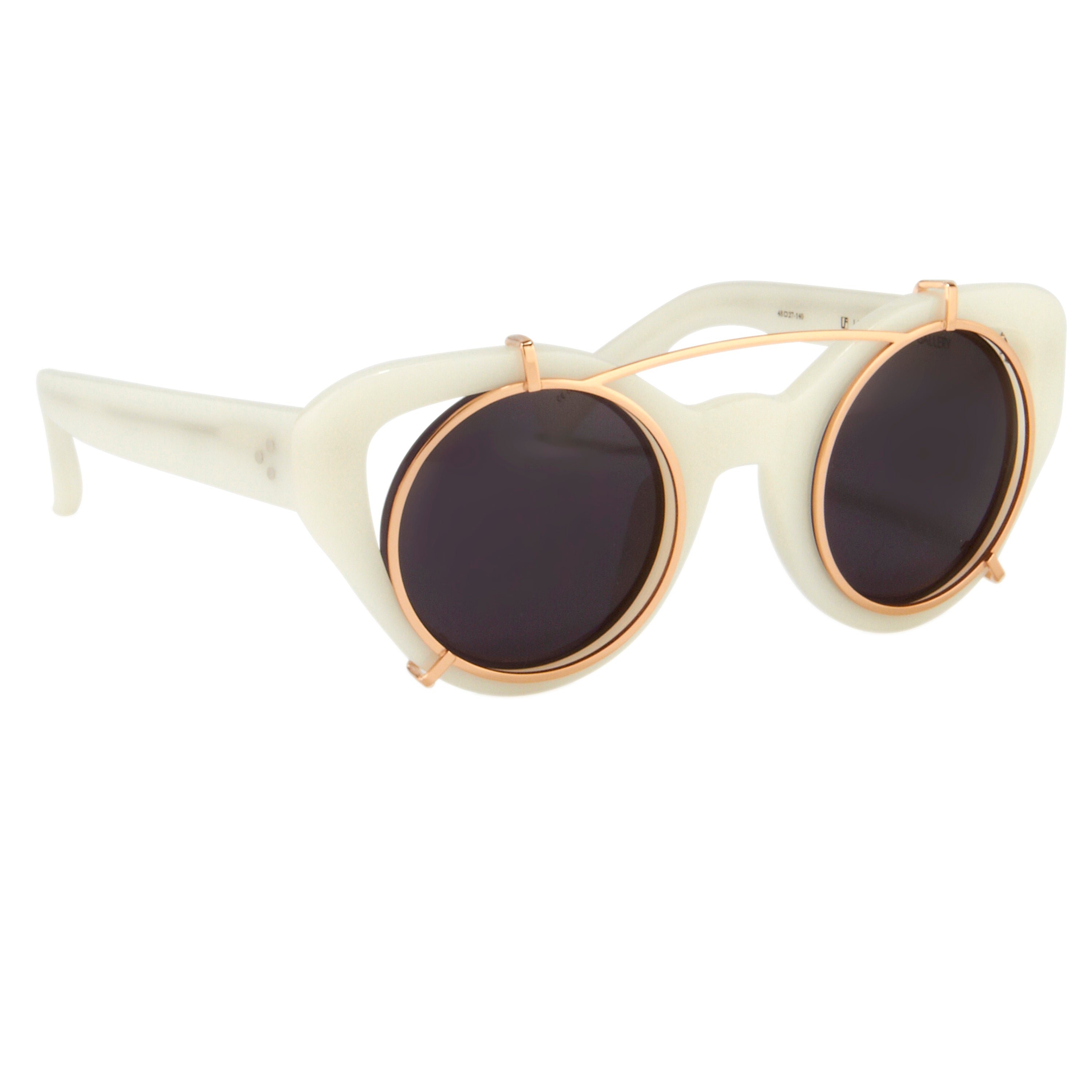 Erdem Ladies Cat Eye Grey Sunglasses