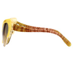 Erdem Ladies Cat Eye Green Sunglasses