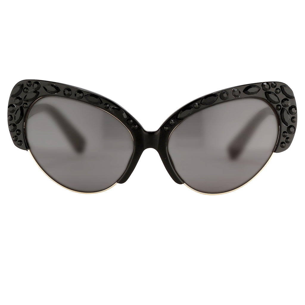 Erdem Ladies Cat Eye Grey Sunglasses