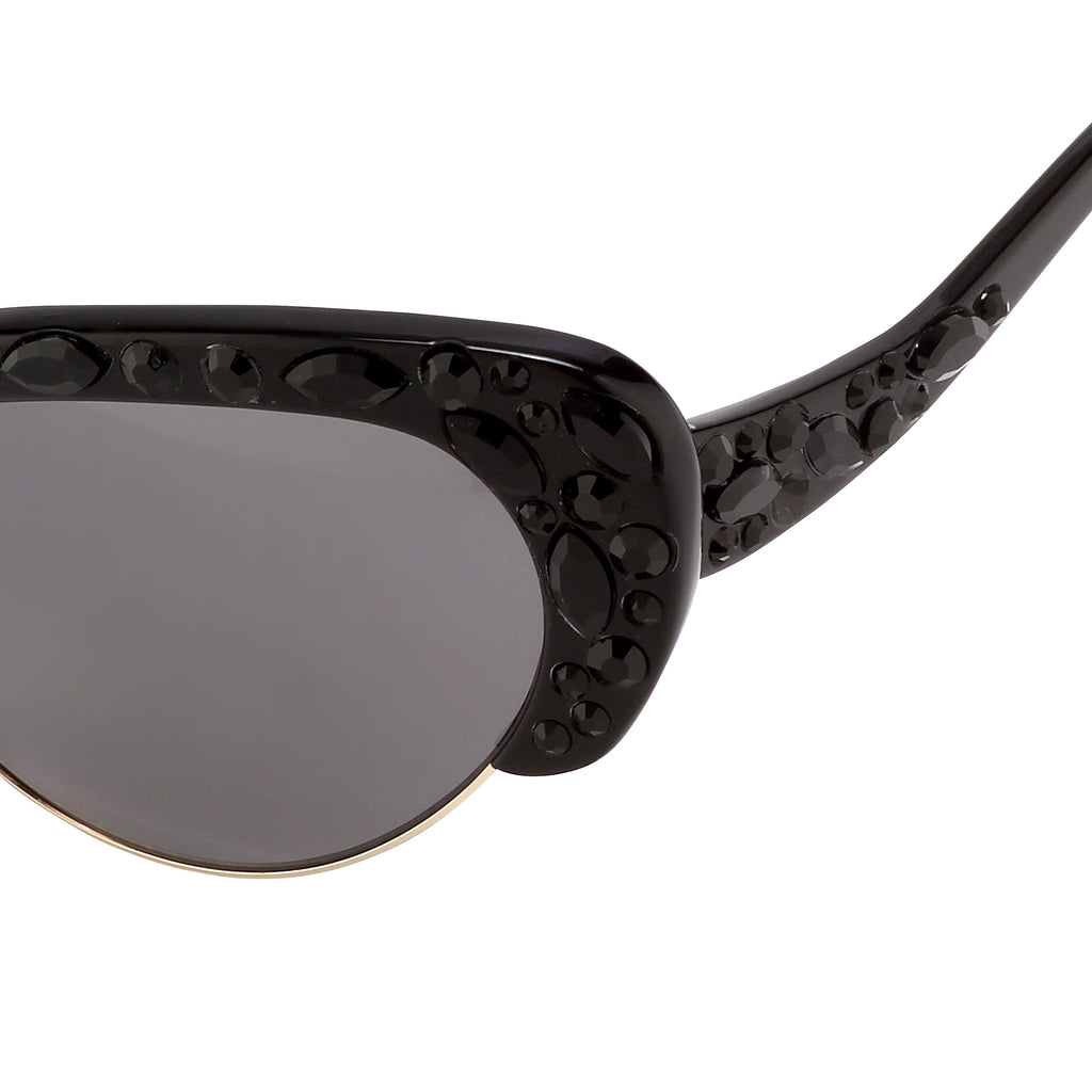 Erdem Ladies Cat Eye Grey Sunglasses