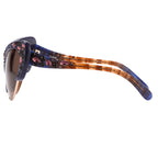 Erdem Ladies Cat Eye Brown Sunglasses