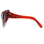 Erdem Ladies Cat Eye Blue Sunglasses
