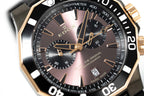 Edox Men's Watch Delfin The Original Chronograph Brown