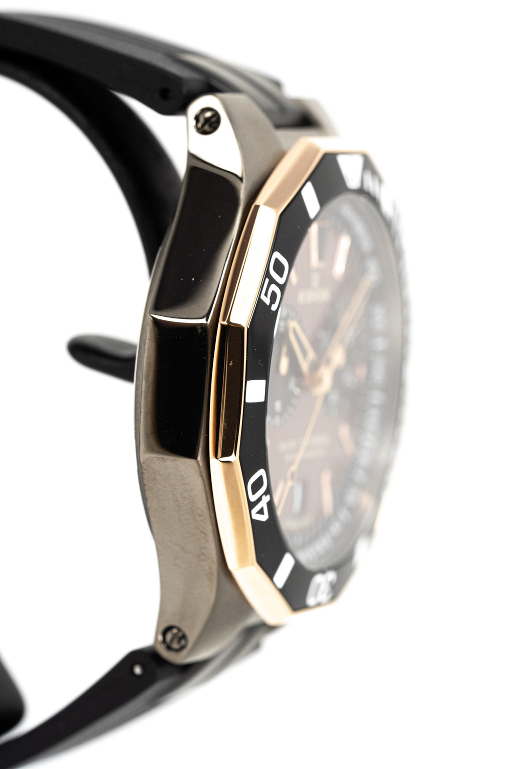 Edox Men's Watch Delfin The Original Chronograph Brown
