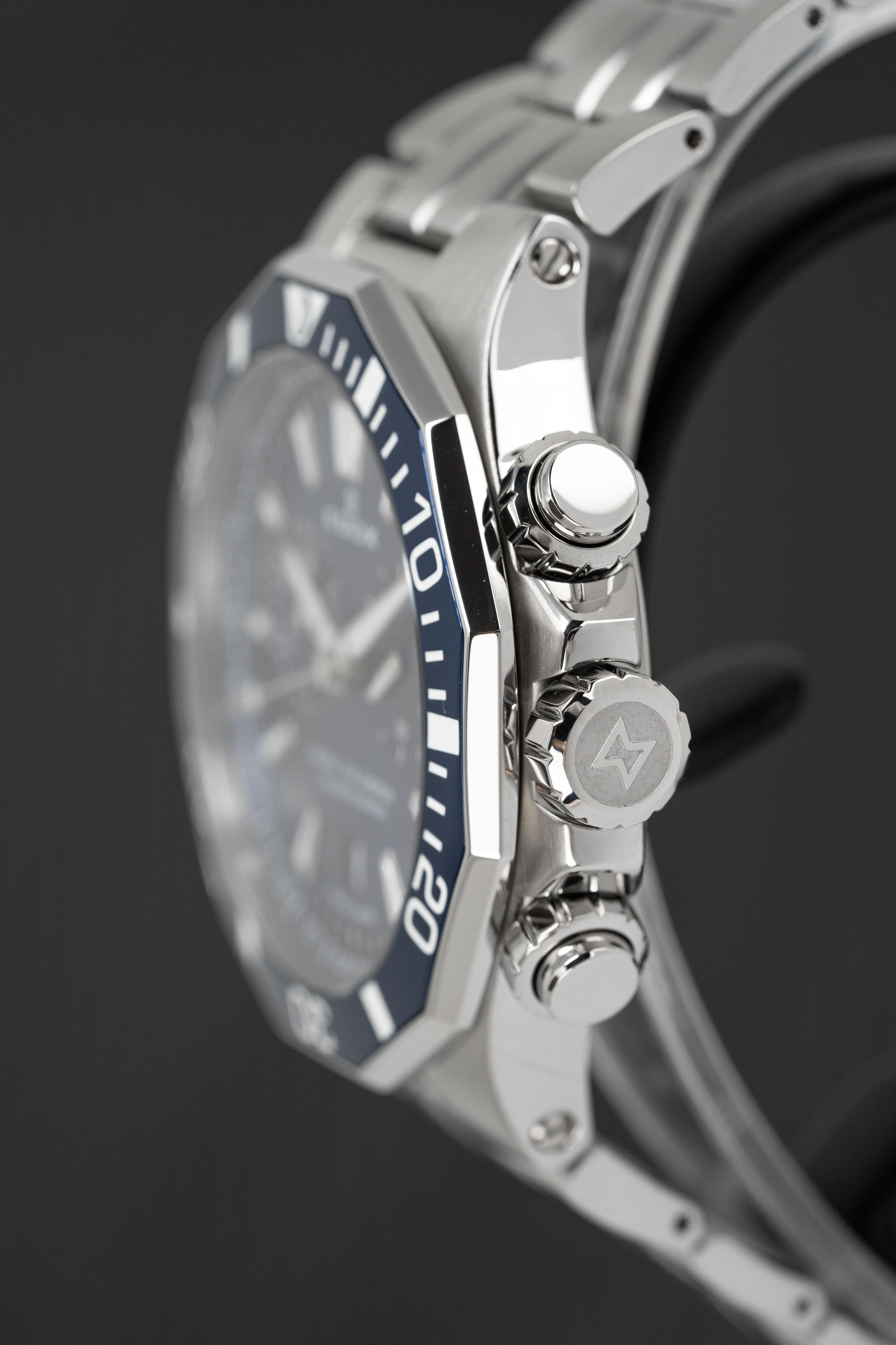 Edox Men's Watch Delfin The Original Chronograph Blue