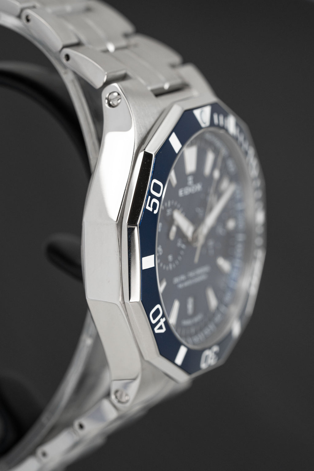 Edox Men's Watch Delfin The Original Chronograph Blue