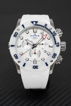 Edox Men's Watch CO-1 Chronograph White