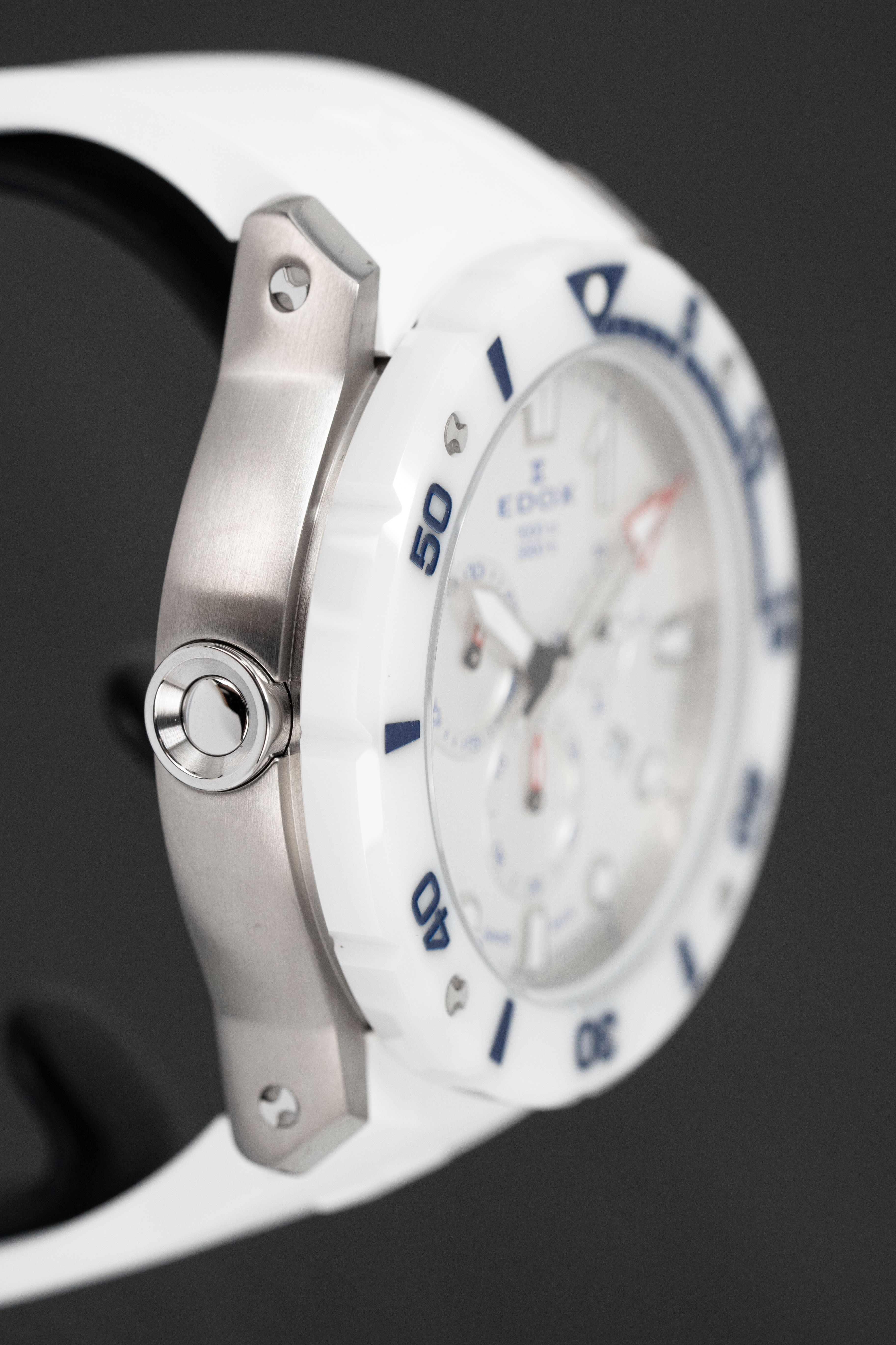 Edox Men's Watch CO-1 Chronograph White