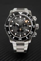 Edox Men's Watch CO-1 Chronograph Black Titanium