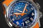 Edox Men's Watch Chronorally Chronograph Orange
