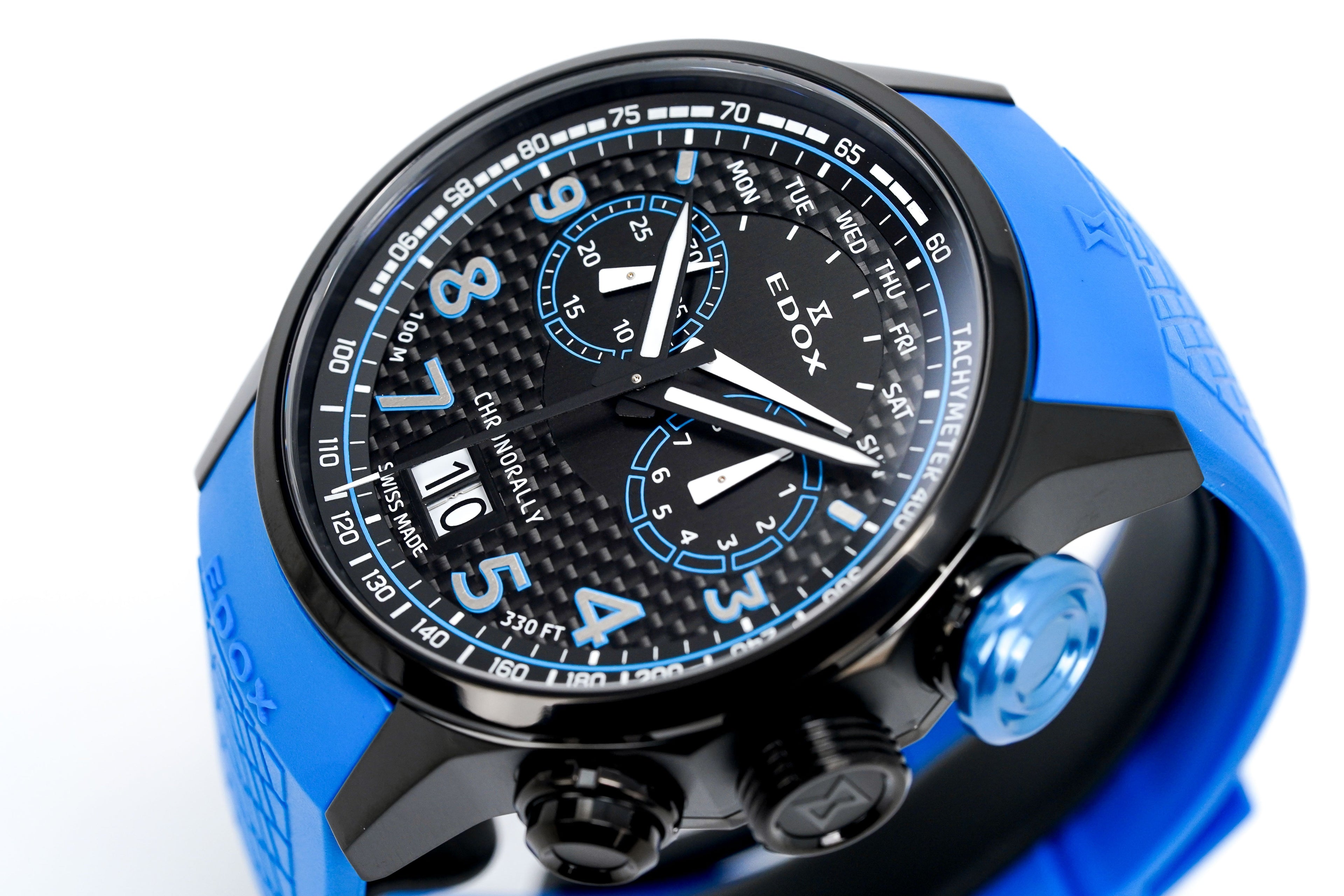 Edox Men's Watch Chronograph Chronorally
