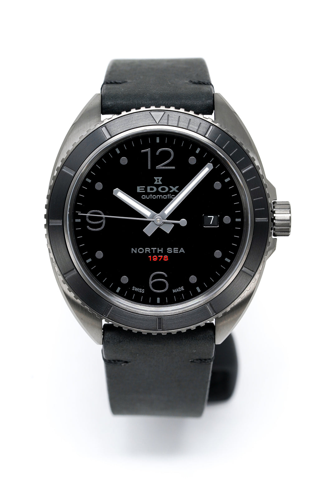 Edox Watch North Sea 1978 Special Edition Black PVD