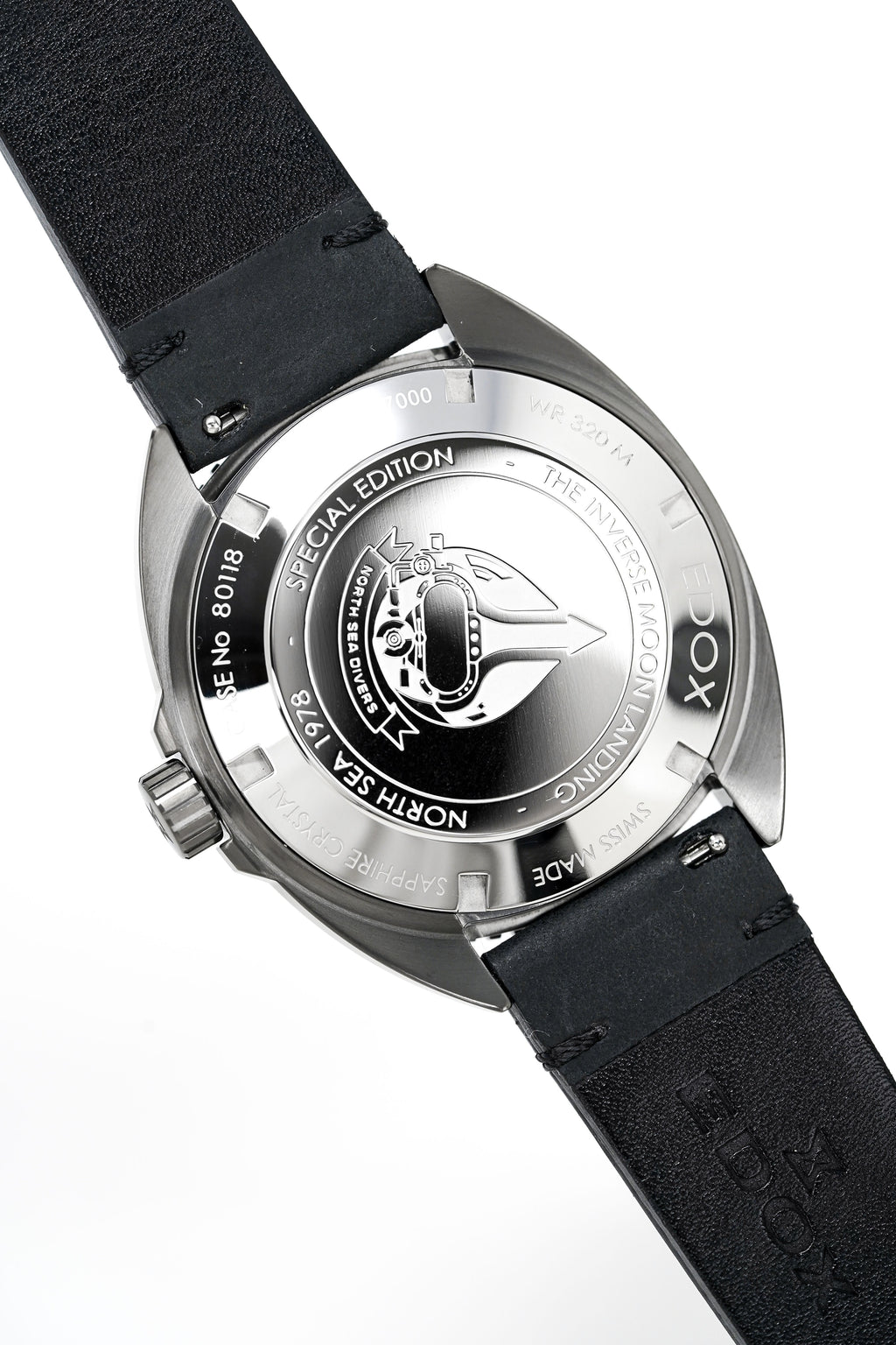 Edox Watch North Sea 1978 Special Edition Black PVD