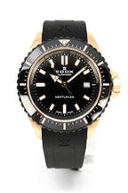 Edox Men's Watch Neptunian Automatic IP Rose Gold
