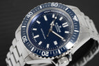 Edox Men's Watch Neptunian Automatic Steel Blue