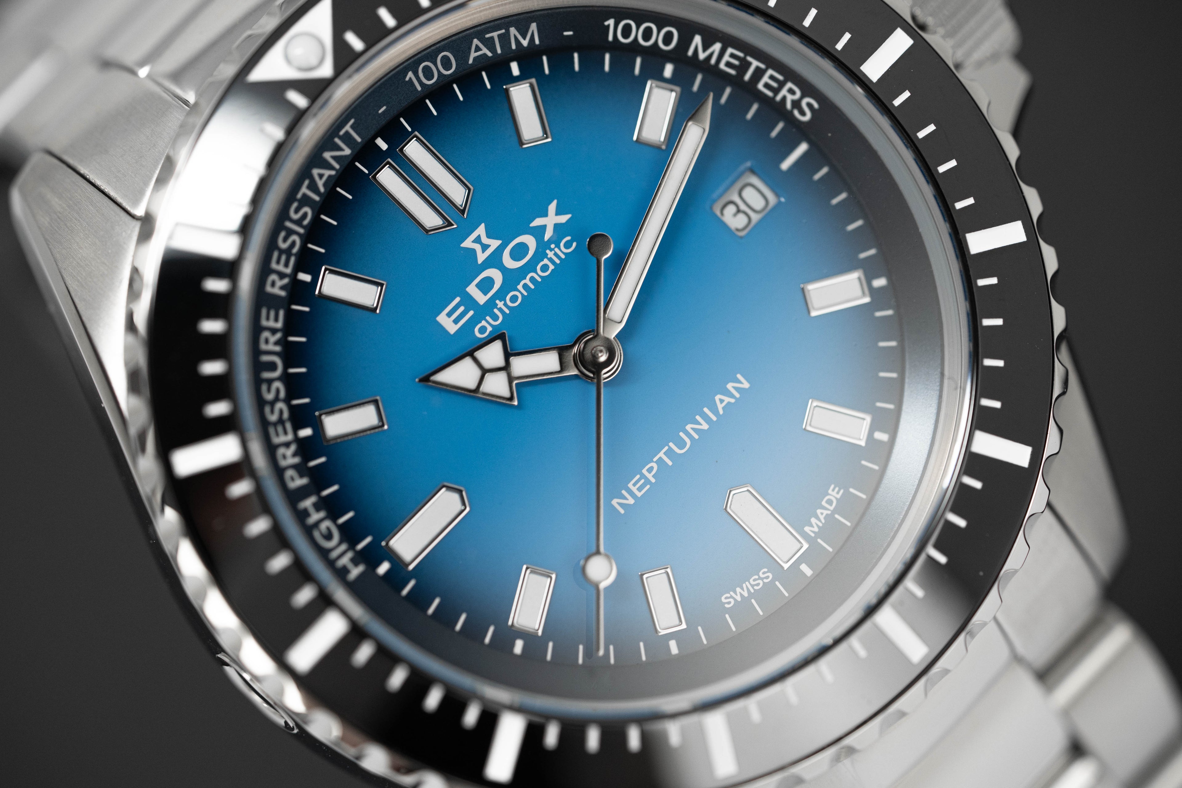 Edox Men's Watch Neptunian Automatic Blue