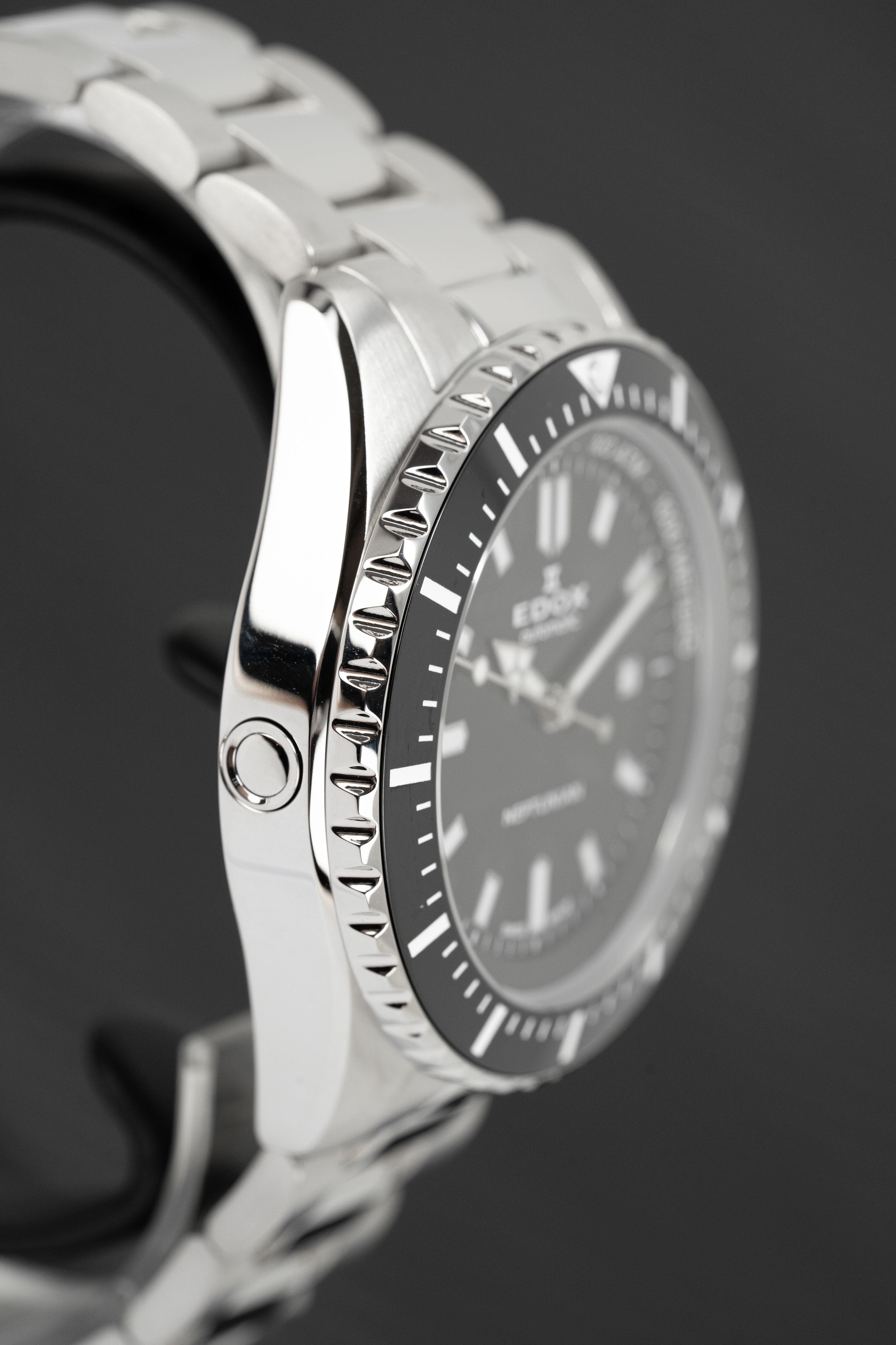 Edox Men's Watch Neptunian Automatic Black