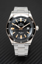 Edox Men's Watch Limited Edition Sky Diver Automatic Black
