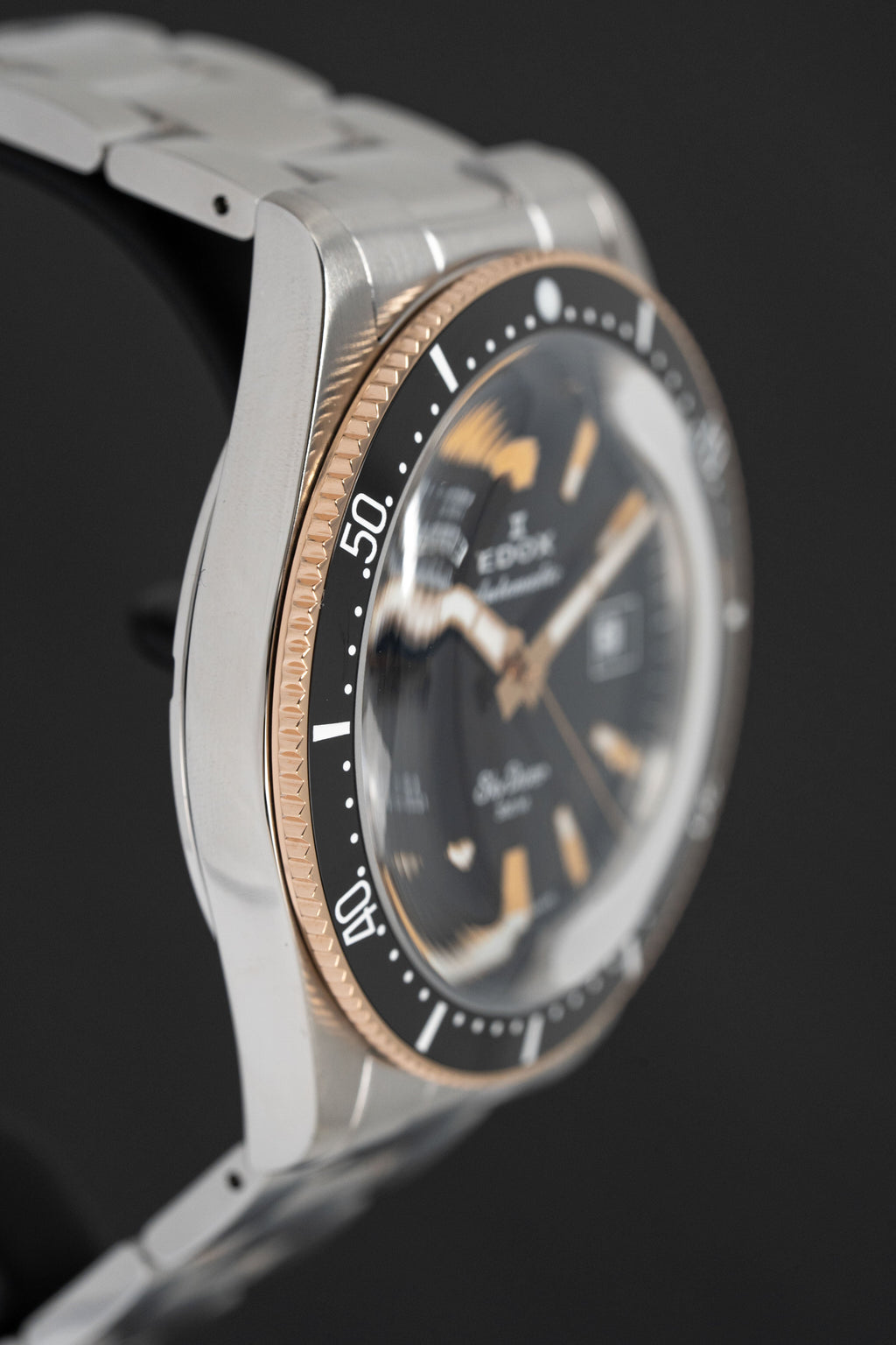 Edox Men's Watch Limited Edition Sky Diver Automatic Black
