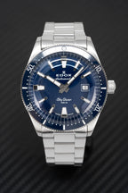 Edox Men's Watch Limited Edition Sky Diver Automatic Blue