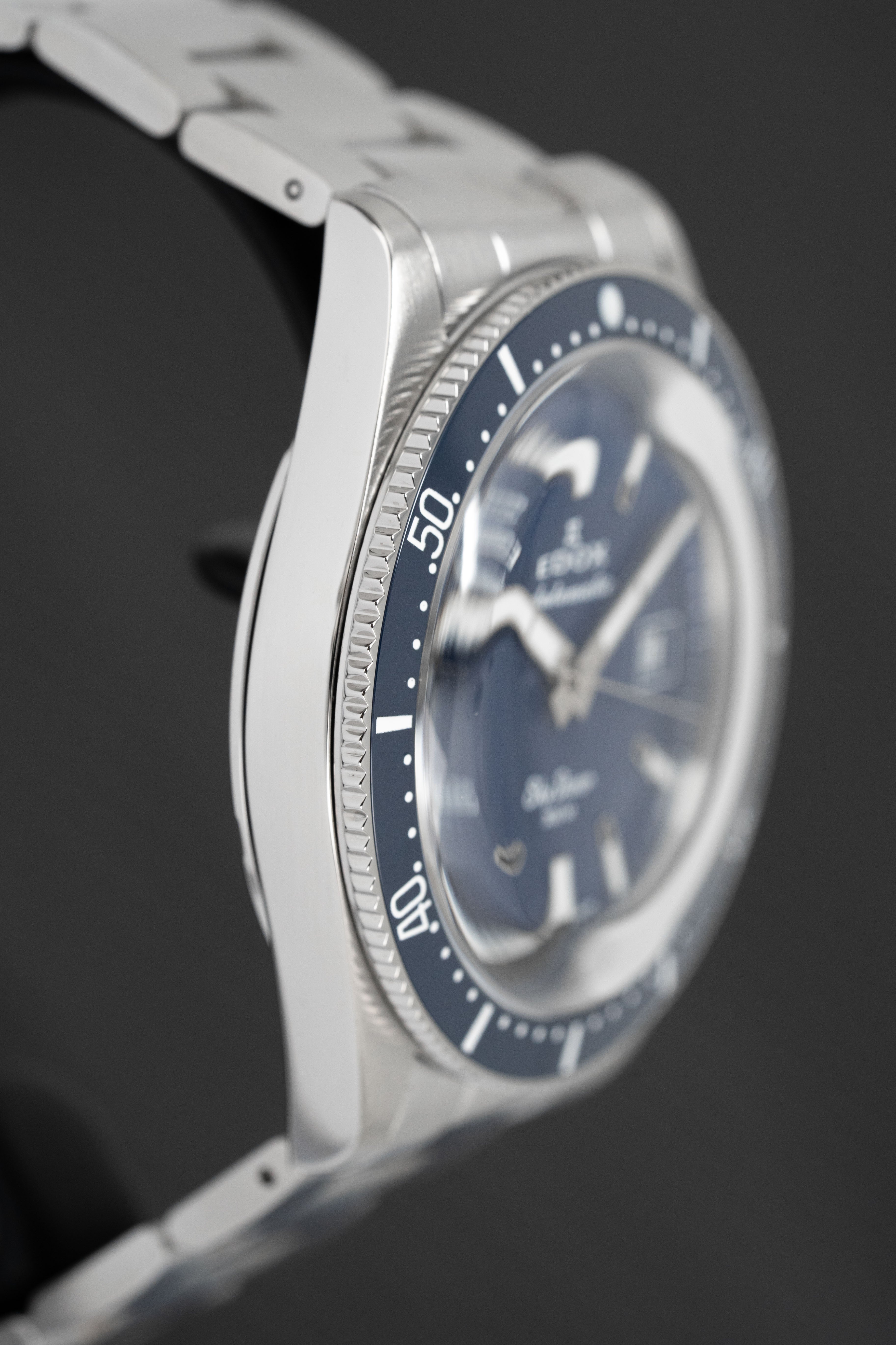 Edox Men's Watch Limited Edition Sky Diver Automatic Blue