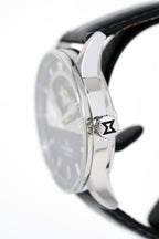 Edox Women's Automatic Watch Les Vauberts Open Heart 37mm Black