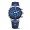 Maurice Lacroix Men's Blue Eliros Chronograph Watch