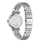 Citizen Ladies Green Dial 31mm Crystal Bezel Watch