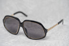 Eley Kishimoto Women's Sunglasses Angular Jackie-O Gold Black