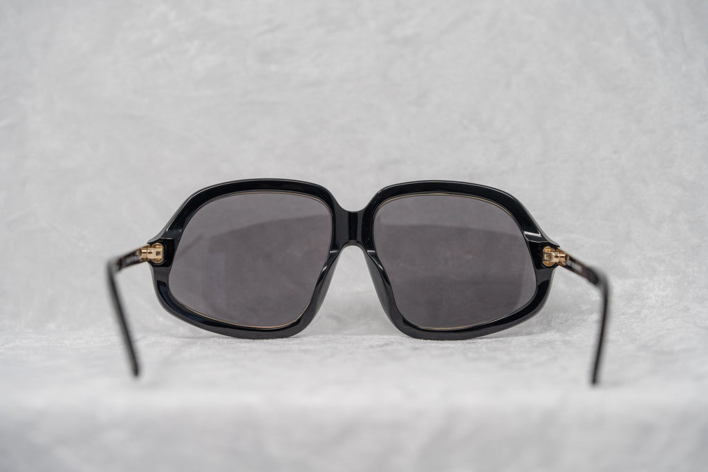 Eley Kishimoto Women's Sunglasses Angular Jackie-O Gold Black