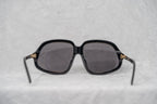 Eley Kishimoto Women's Sunglasses Angular Jackie-O Gold Black