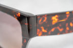 Eley Kishimoto Ladies Sunglasses Oversized Brown Tortoise