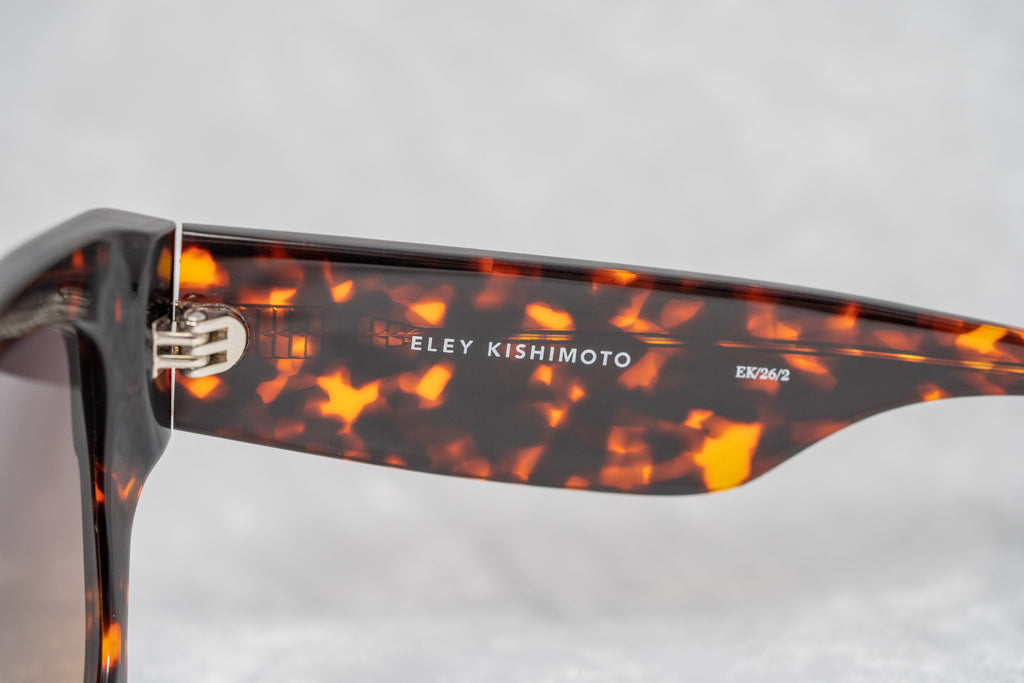 Eley Kishimoto Ladies Sunglasses Oversized Brown Tortoise